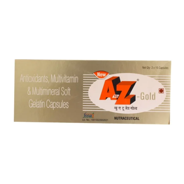 New A to Z Gold Soft Gelatin Capsules