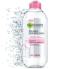 Garnier Skin Naturals, Cleansing Water, Hydrating & Soothing, Micellar Cleansing Water, 125 ml (pink)