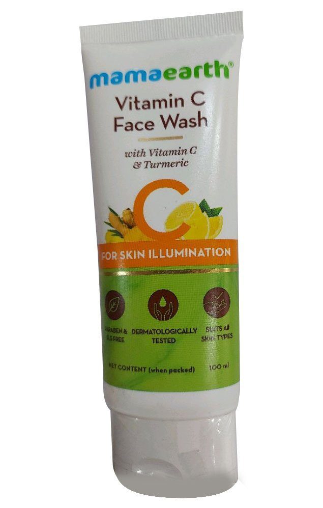 Mama earth vitamin c facewash 100ml