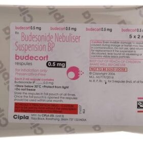 Budecort .5mg respules